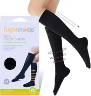 [Flightmode] Compression Socks for Women and Men, Knee High Graduated Compression Stockings for Running,Pregnancy,Nurses,Running,Athletic,Travel