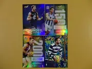 2016 Select AFL 1x Hot Numbers HN49 2x Milestone MG59 MG72 1x Thunder TL5
