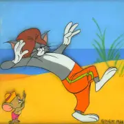 Tom and Jerry - Key master setup Original Animation Art Production Cel