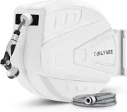 Retractable Garden Hose Reel 30M Garden Hose Reel Wall Wounted Self Locking Syst