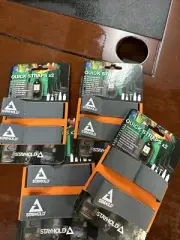 QUICK STRAPS STAY HOLD ELASTICATED STRAPS EXTENDABLE BUNGEE 10 STRAPS NEW