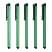 5pcs Stylus Pens for Touch Screens Capacitive Stylus Pencil Green