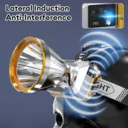 USB Rechargeable LED Headlamp Headlight Head Light Torch Flashlight Hand Sensor