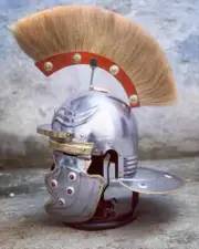 Medieval Roman Legionnaire Helmet Knight Ancient Roman Centurion Helm with Plume