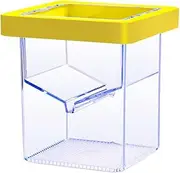 AIMALL Floating Fish Breeding Isolation Box – 4.33in Suspended Aquarium Incubator with Double Layer Design for Mother Fish Hatching, Fry Protection & Easy Installation