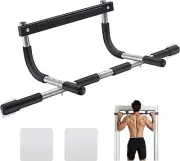 Workout Pull Up Bar for Doorway - Thickened Steel Max Limit 440 lbs Upper ...