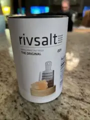 Rivsalt Himalayan Salt Rock - The Original 001 Grater With Stand New!