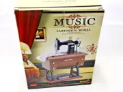 SEWING MACHINE MUSIC BOX SARTORIUS MODEL Moving Parts NOS