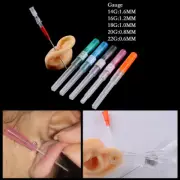 Disposable Sterilized Piercing Needles Nose Tattoo Needles Kit Piercing Tool_PN