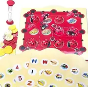 Gamie Ladybug Memory Matching Game for Kids | Fun Educational Learning Toy with 8 Match Games | Teaches Memory, Alphabets, Numbers, Colors and More | for Boys, Girls, Preschoolers