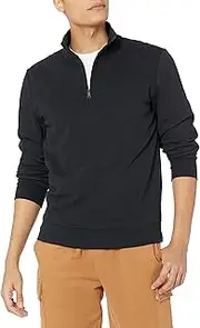 [Amazon Essentials] Men's Lightweight French Terry Quarter-Zip Mock Neck Sweatshirt