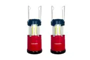 2PK Camelion 3x3W COB LED Camping Outdoors Lantern 3xAA Battery 450LM w Handle