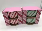 Bakeshop Ceramic 4in Christmas Red & Green Ramekins Set of 4 CC02B05037