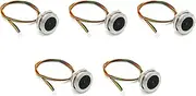 [Mellisso] 5X GM60 UART Stainless Steel Controlled Ring Indicator Light 1D/QR/2D Bar Code Scanner QR Code Barcode Scanner Module