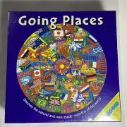 Going Places Flag Puzzle 500 PCs - Jigsaw Toy Factory Australia NEW SEALED