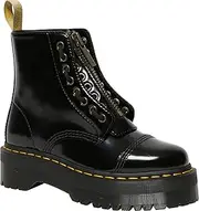 [Dr. Martens] Women's Sinclair Milled Nappa Leather Platform Boots