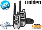 UNIDEN 1 WATT UHF HANDHELD ADVENTURE 2-WAY RADIO WALKIE TALKIE TWIN PACK UH610-2
