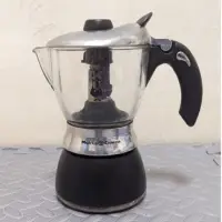 在飛比找蝦皮購物優惠-(二手）Bialetti Mukka Vetro 奶牛壺 玻