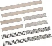 Operitacx 10pcs Stainless Steel Clay Cutter Pottery Flexible Wavy Blades Sculpting Tools