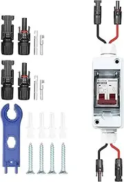 Inncen 500V 32A 1 in 1 Out 1 String PV DC Isolation Switch Outdoor Waterproof Solar Combiner Box