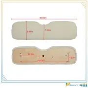 For E-Z-GO RXV Golf Cart Front Back White Cushion
