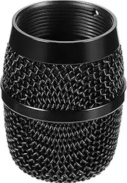 GREENADSCAPE Microphone Replacement Grille Ball Head Mic Accessories Compatible with Bayer Durable Wear Resistant Mic Mesh Head for Wireless Cored Microphones