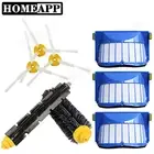 Brushes Aero Vac Filters 3 arm sided brushes kit for iRobot Roomba 630 650 670AU