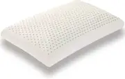 Alg 100% Talalay Latex Pillow, Extra Soft Latex Pillow For Sleeping (queen Size), Bed Pillow For Back, Side And Stomach Sleepers, Helps Relieve Should