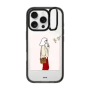 iPhone 16 Pro Impact Ring Stand Case MagSafe Compatible HELLO SPRING