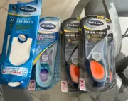 Dr scholls pain relief knee pain (3)+stimulating step+ double air pillows (2)