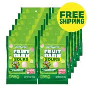 NEW! HURRY! 12 BAGS! Fruit Blox Unspeakable Fruit Sours, 5 oz, FREE SHIPPING!