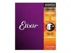 ELIXIR NANOWEB PHOSPHOR BRONZE CUSTOM LIGHT 11-52