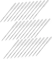 jojofuny Sewing Machine Needles for Silk 60pcs Set Sewing Machine Accessories Duty Needles Thick DIY Threading Tool Heavy Duty