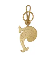 P key ring One size golden