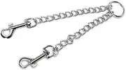 GREENADSCAPE Stainless Traction Strap Double Head Pet Pulling Rope Safe for Pet's Neck