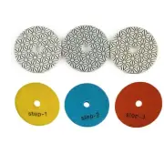 Powert Tools Wet Dry Tools Abrasives Tools Diamond Polishing Pad Set Terrazzo