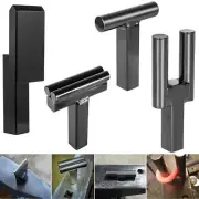 1 Inch Blacksmith Anvil Forge Hardy Tools Set Including Hot Cut Tool, Creasin...
