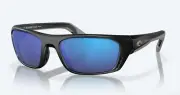 NEW Costa Del Mar Whitetip PRO Matte Black / Blue Mirror Polarized Glass 580G