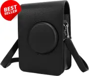 PU Leather Camera Bag for Instax Mini Evo – Black