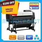 Canon TX-3000 36" Large Format 5 Color Pigment Network USB Printer with Stand