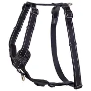 Rogz Control Stop-Pull Dog Harness Padded Black XL