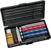Lansky Universal System Varied Knife-Sharpening Items With Easy Instructions