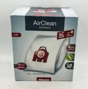 Miele AirClean 3D Efficiency Dust Bag, Type FJM, Allergy XL-Pack
