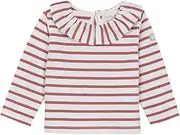 [Gocco] Baby Girl Sudadera Rayas Hood Stripes, Coral
