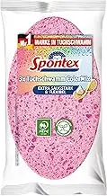 Spontex ColorMix Cloth Sponge - Extra Absorbent & Tear-Resistant - Pack of 3 (1 Pack)