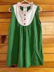 NWT Persnickety Green Tuxedo Top Girls Wonderstruck Sleeveless Shirt Size 8