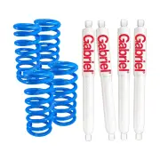 F+R Raised Gabriel Ultra Shocks + Coil Springs for Nissan Patrol GU Y61 Hardtop