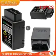 1/2PCS HHOBD Advanced ELM327 Bluetooth OBD2 HH OBD V1.5 Check Fault Code Erase T