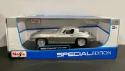 Maisto Special Edition 1:18 1965 Chevy Corvette (Silver) Diecast Vehicle New!!!
