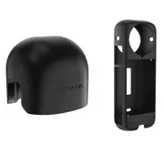 for Insta 360 X4 Protective Case and Lens Cap for Insta 360 X4 Action Camera Accessories Black